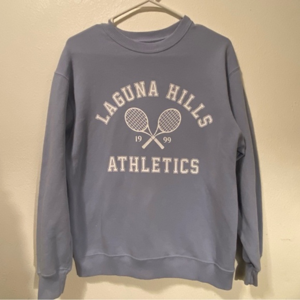 Hollister Graphic Sweater‎ Laguna Hills Athletics Sweatshirt Size XXS